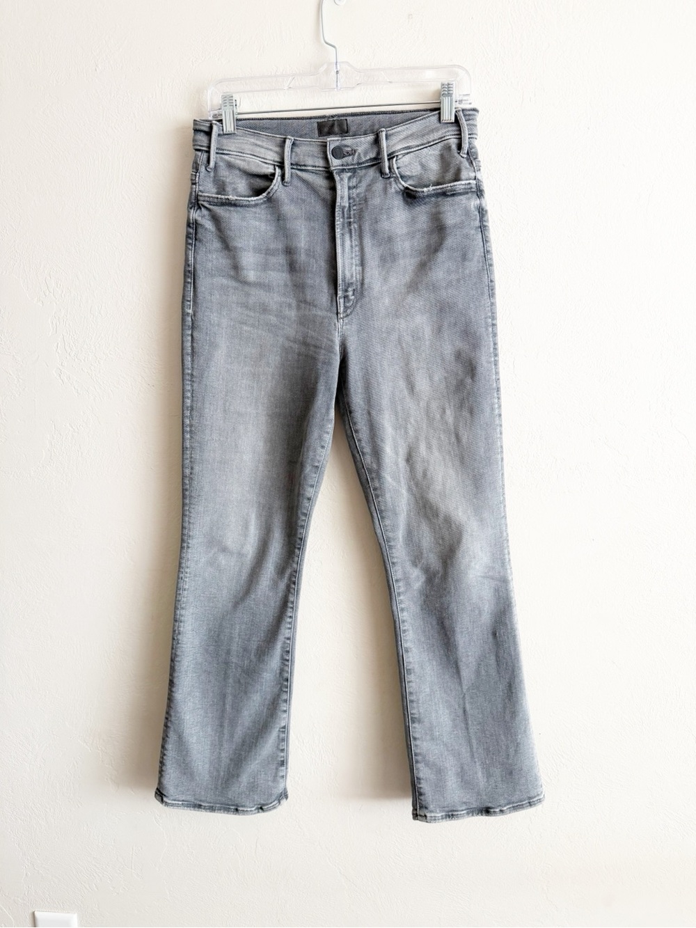 Mother Denim The Hustler Ankle gray Jean size 29